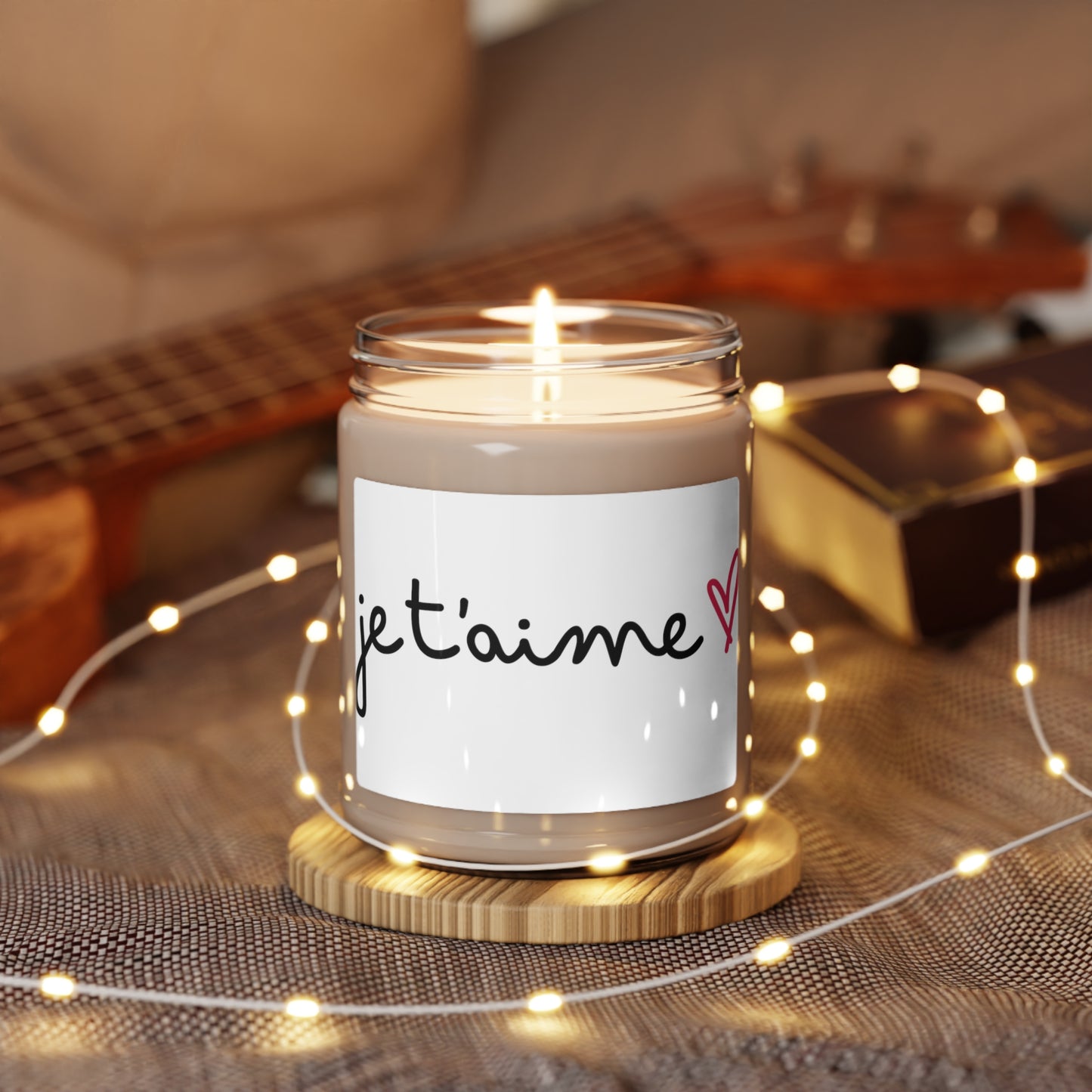 Je T'aime - Scented Soy Candle, 9oz