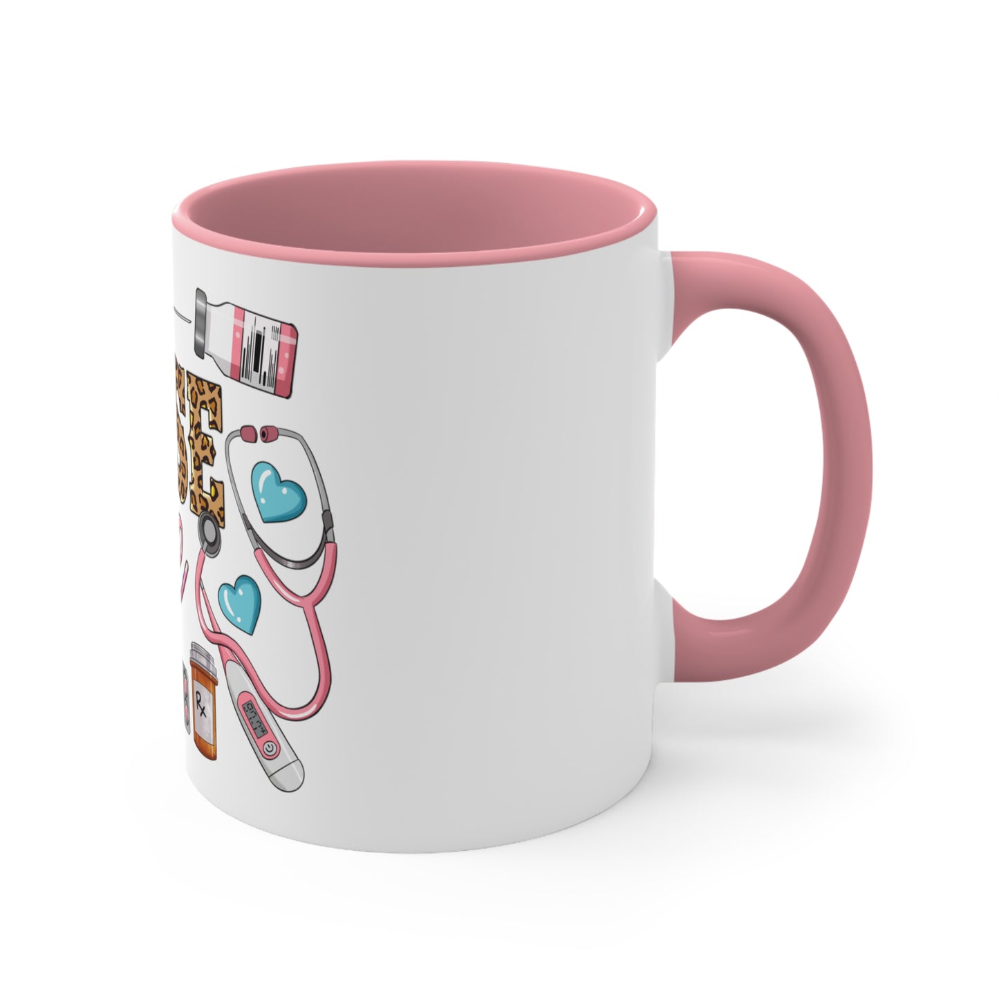 Nurse Life - Accent Coffee Mug, 11oz
