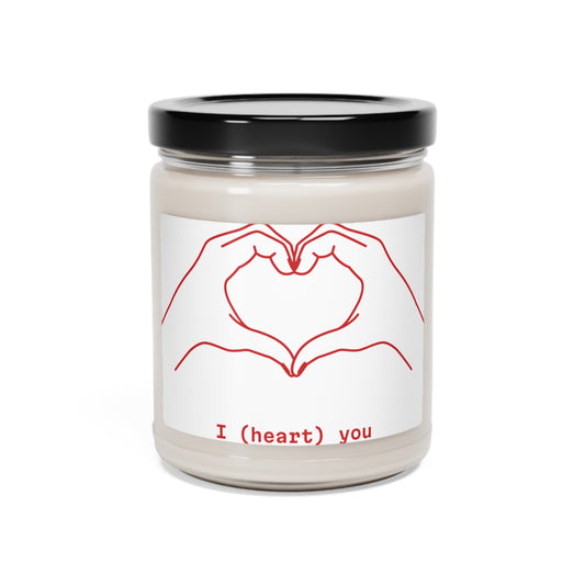Heart Hands Scented Soy Candle, 9oz