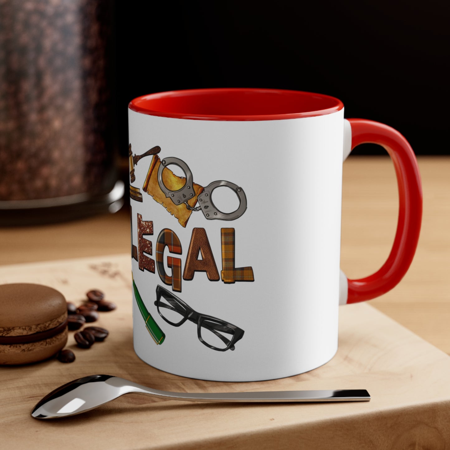 Paralegal -2 Accent Coffee Mug, 11oz