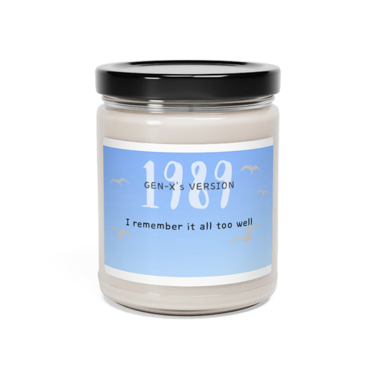 Gen X 1989 Scented Soy Candle, 9oz