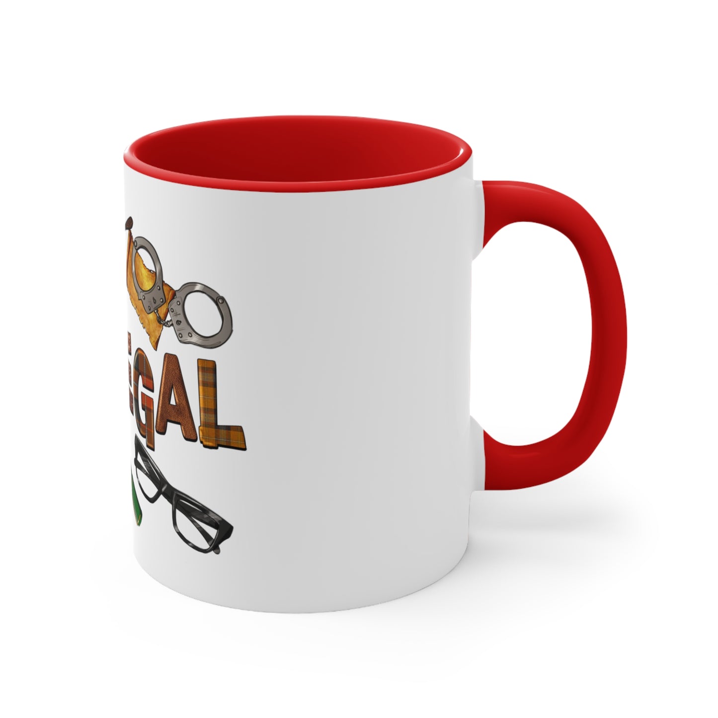Paralegal -2 Accent Coffee Mug, 11oz