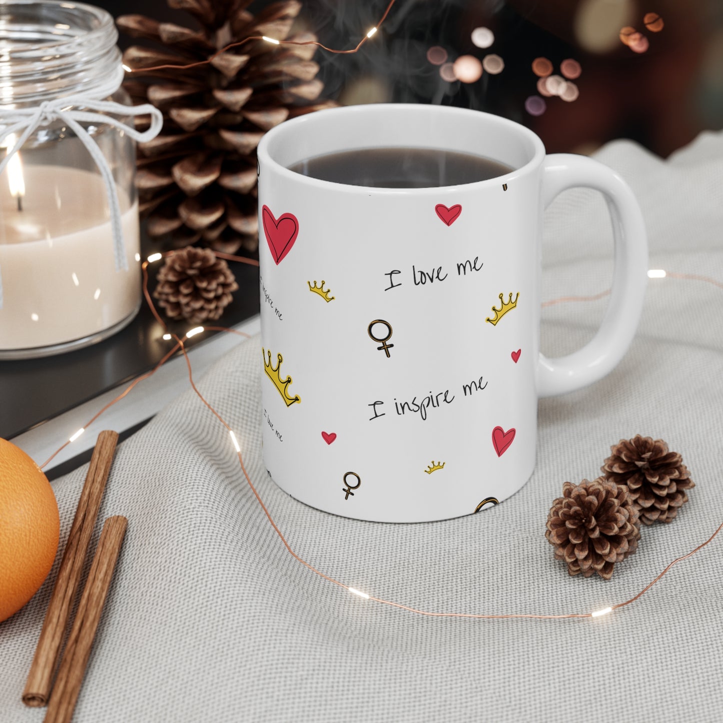 Love Affirmations - Ceramic Mug 11oz