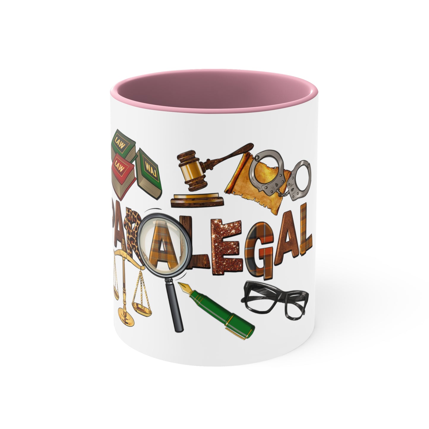 Paralegal -2 Accent Coffee Mug, 11oz