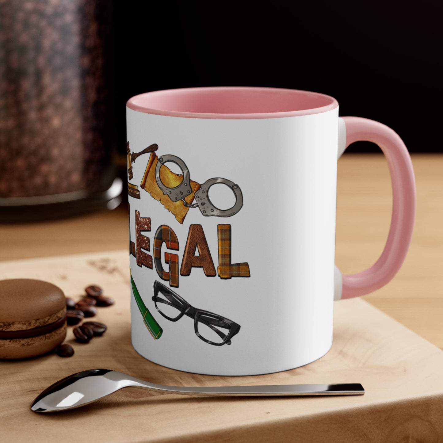 Paralegal -2 Accent Coffee Mug, 11oz