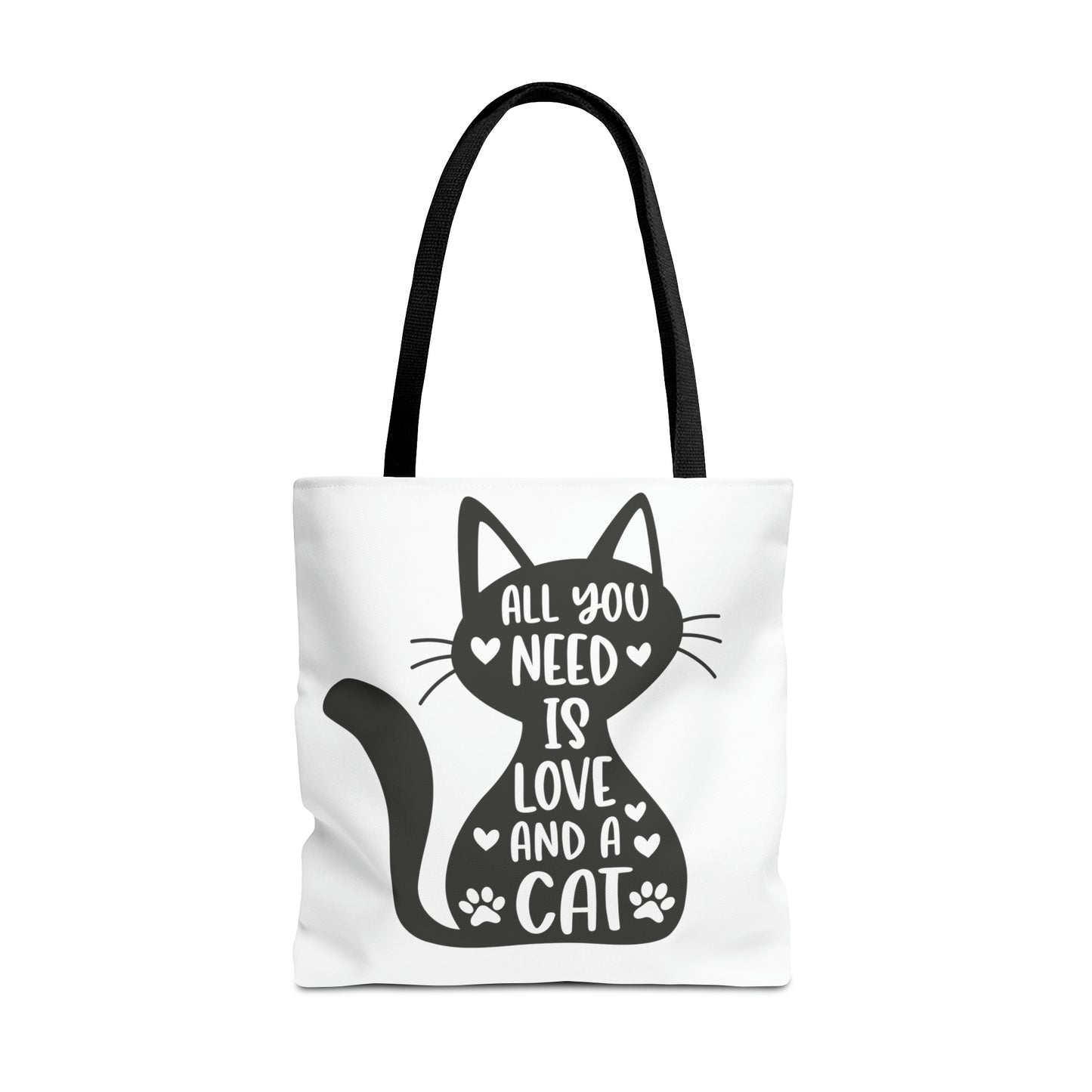 Tote Bag - Love and a Cat
