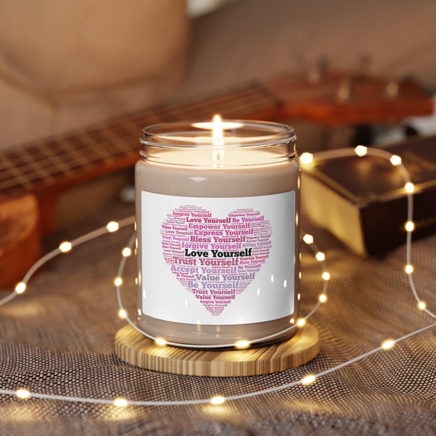 Love Yourself - Scented Soy Candle, 9oz - Berryvine
