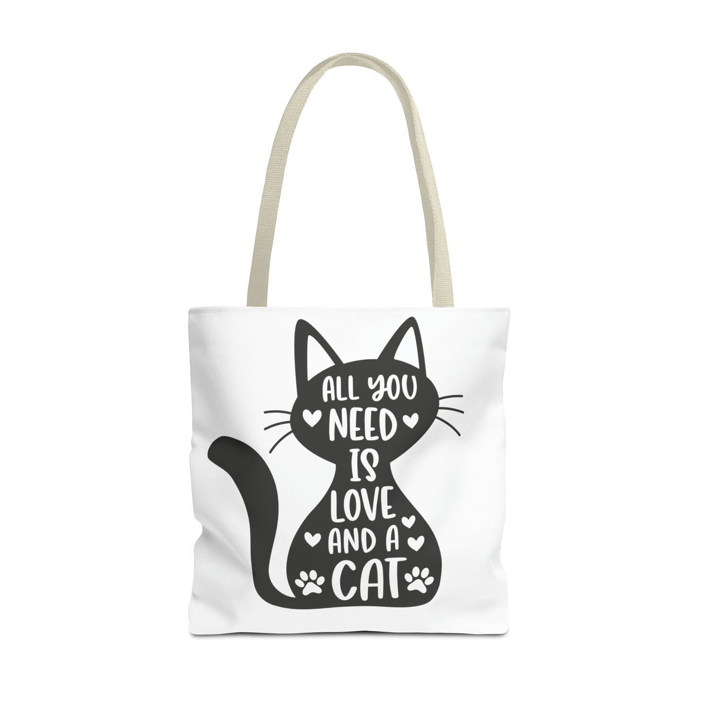Tote Bag - Love and a Cat