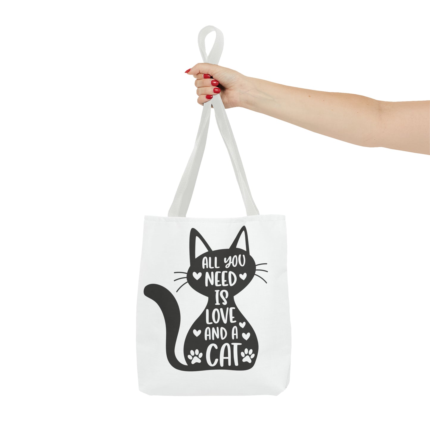 Tote Bag - Love and a Cat