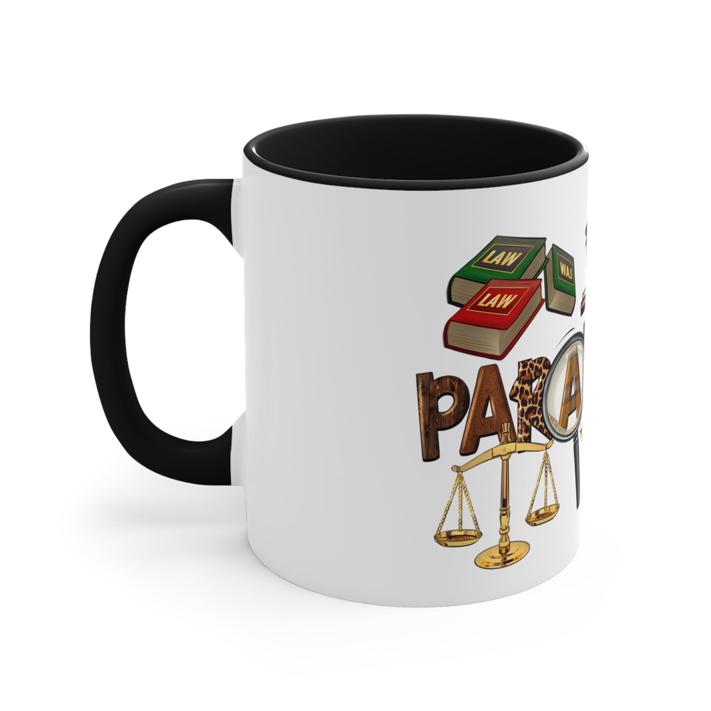 Paralegal -2 Accent Coffee Mug, 11oz