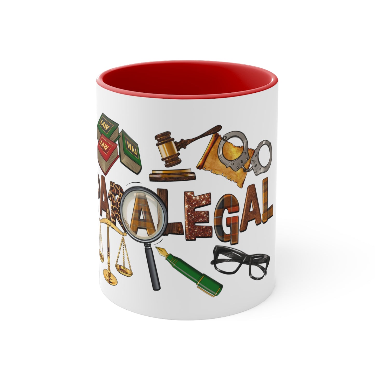 Paralegal -2 Accent Coffee Mug, 11oz