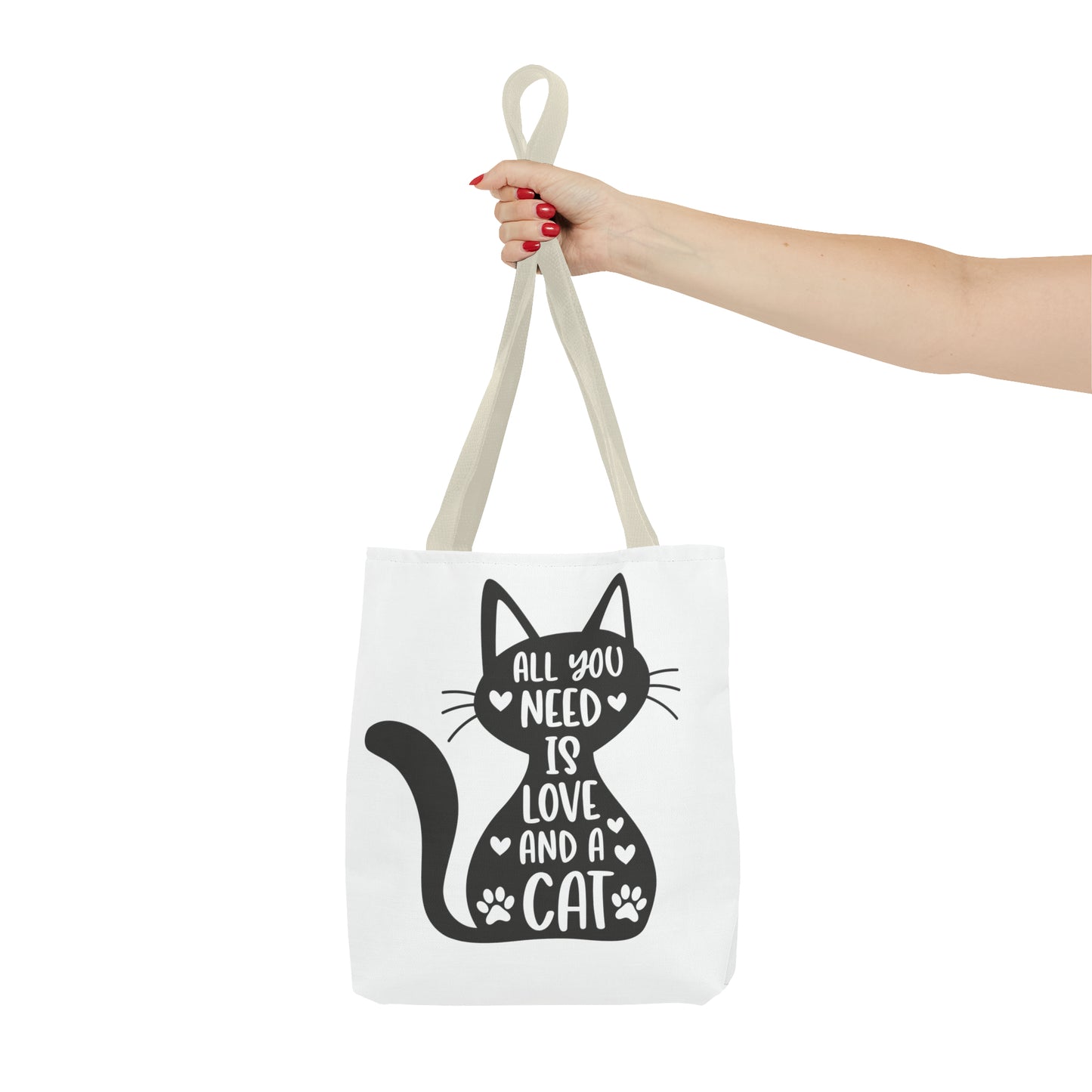 Tote Bag - Love and a Cat