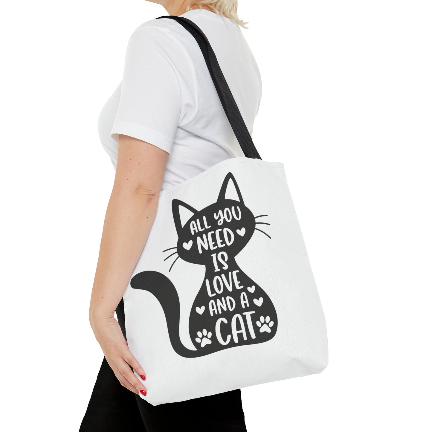 Tote Bag - Love and a Cat