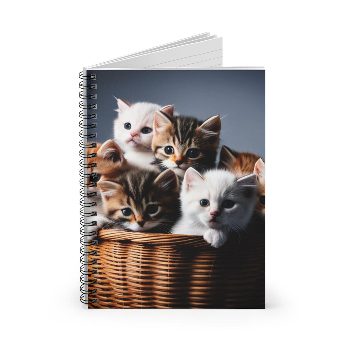 Kittens - Spiral Notebook - Ruled Line - Berryvine