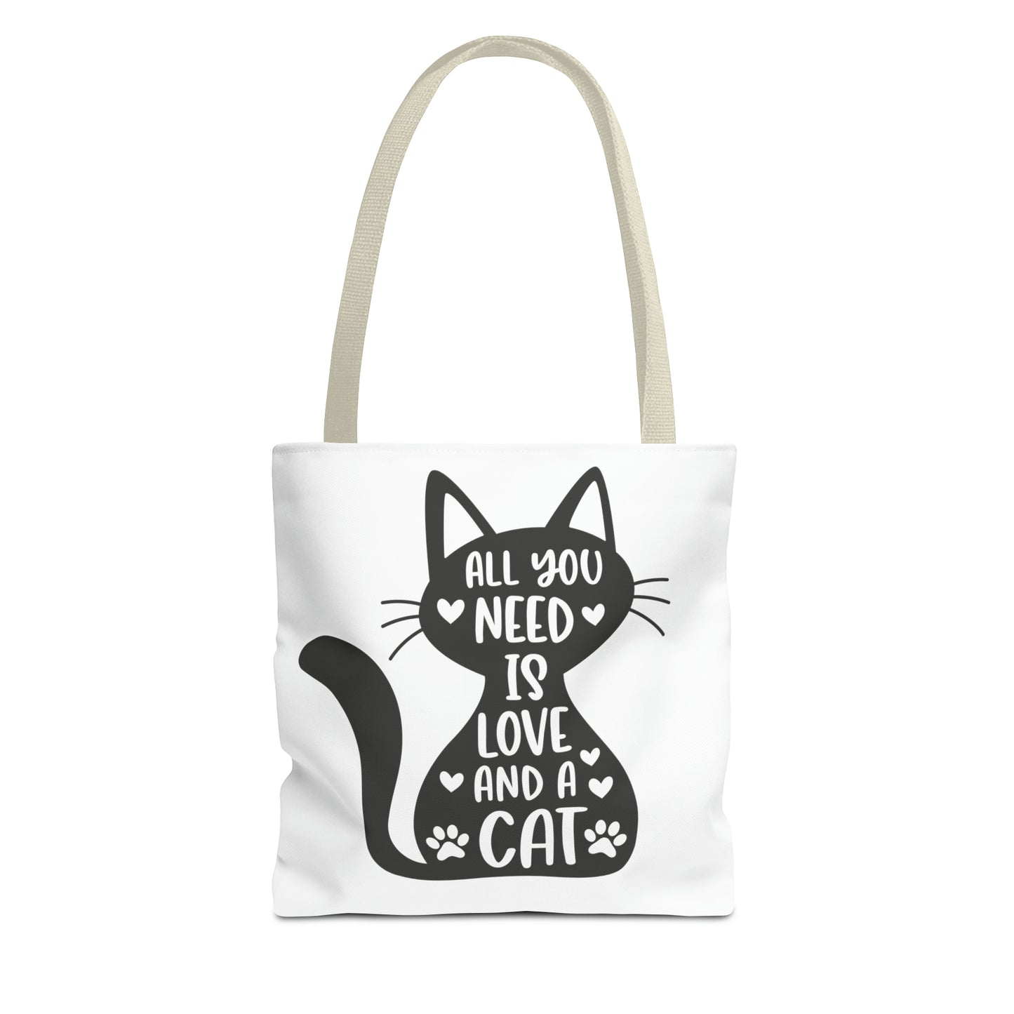 Tote Bag - Love and a Cat