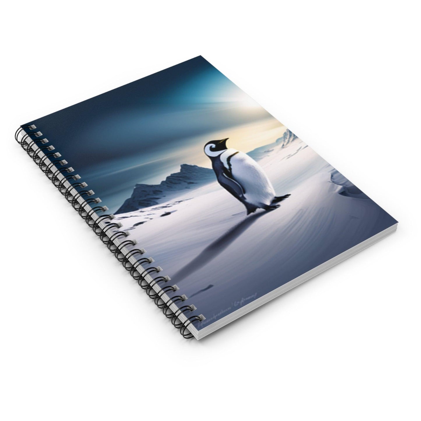 For the Love of Penguins - Spiral Notebook - Ruled Line - Berryvine