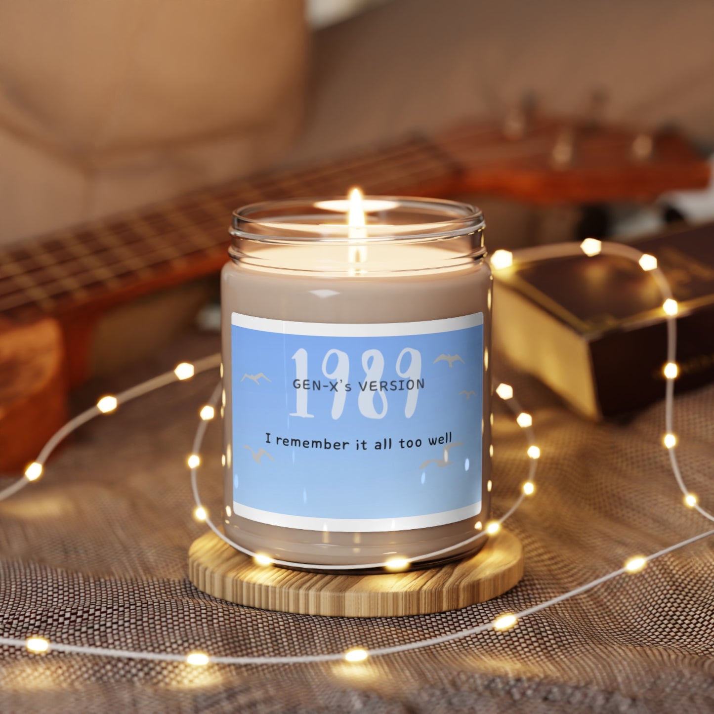 Gen X 1989 Scented Soy Candle, 9oz