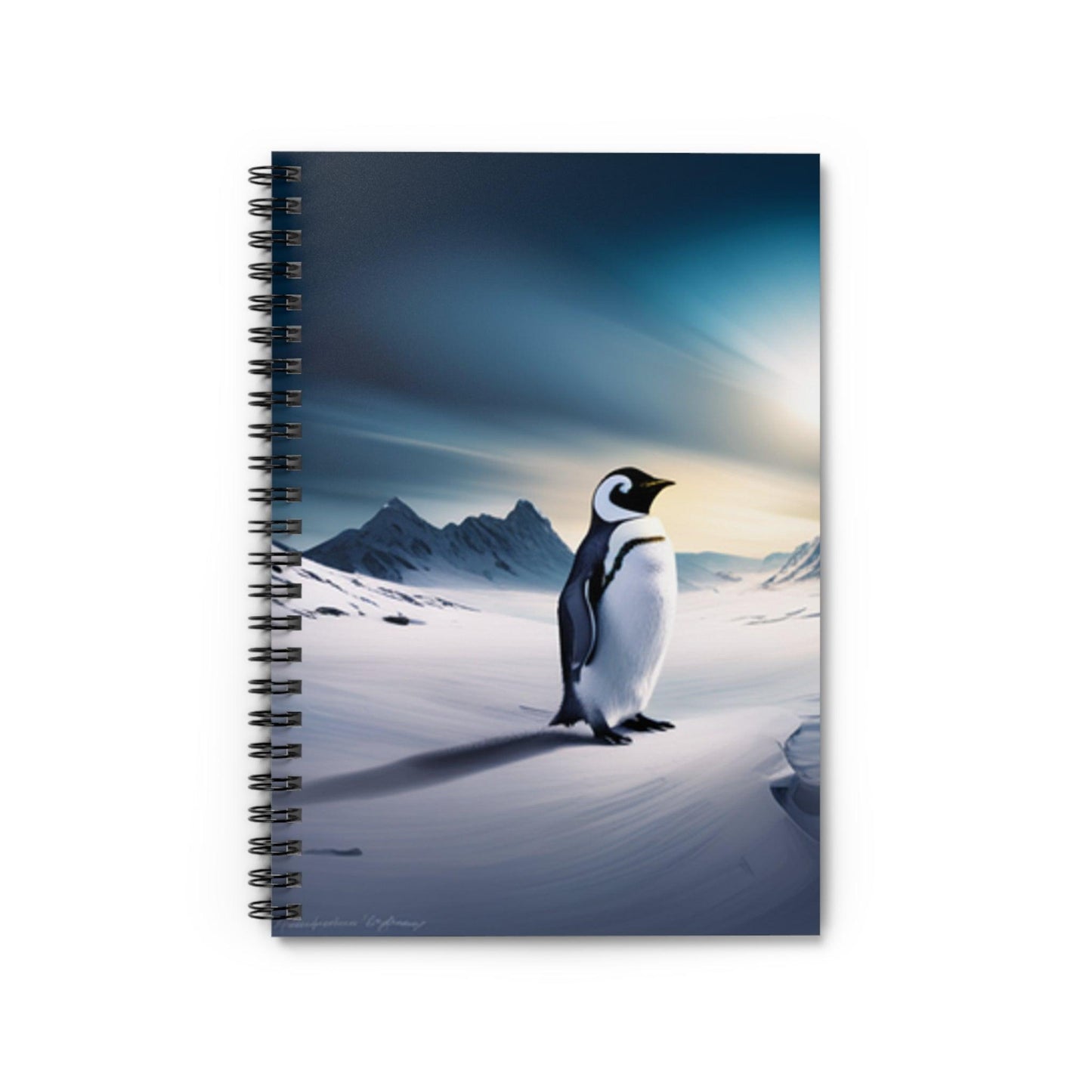 For the Love of Penguins - Spiral Notebook - Ruled Line - Berryvine