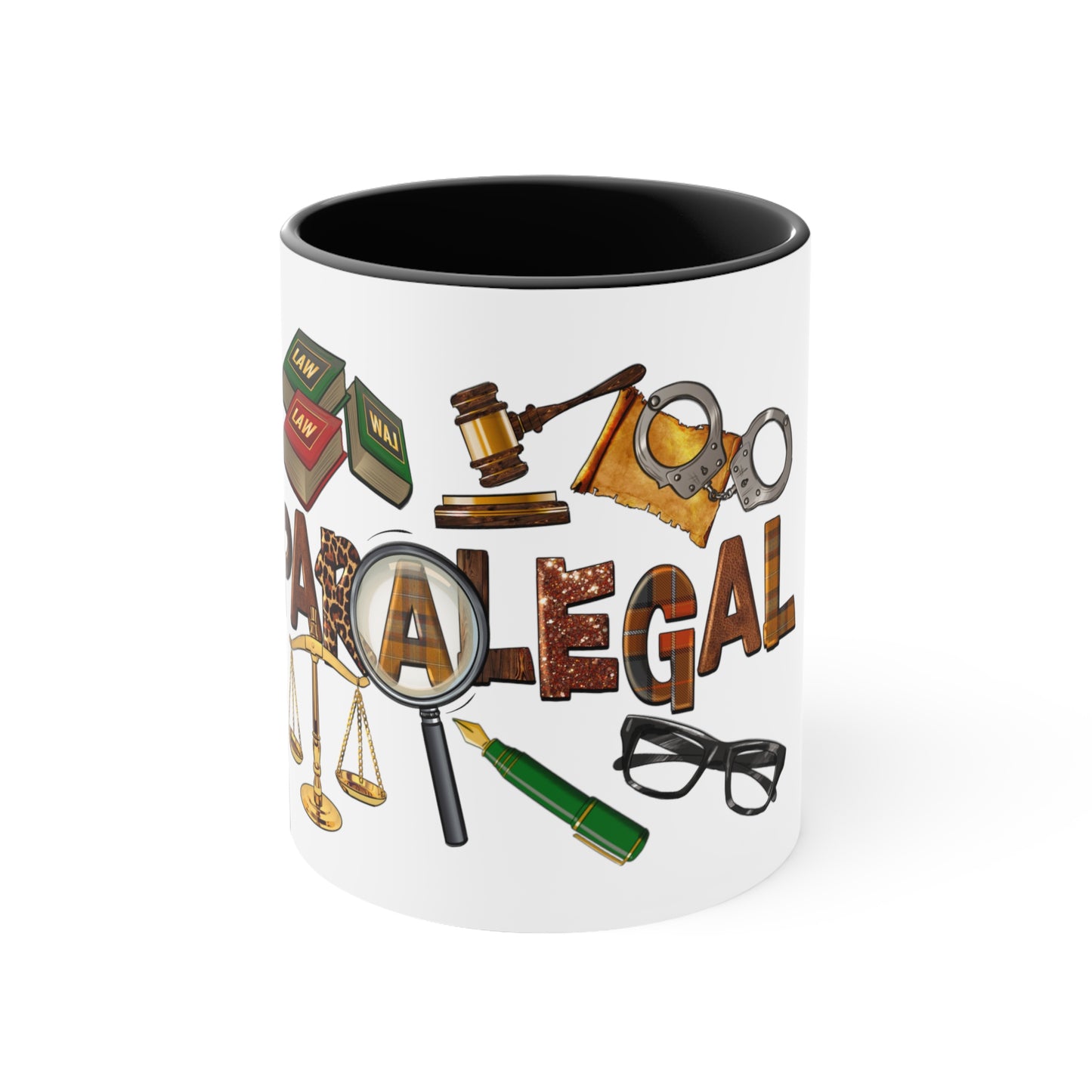 Paralegal -2 Accent Coffee Mug, 11oz