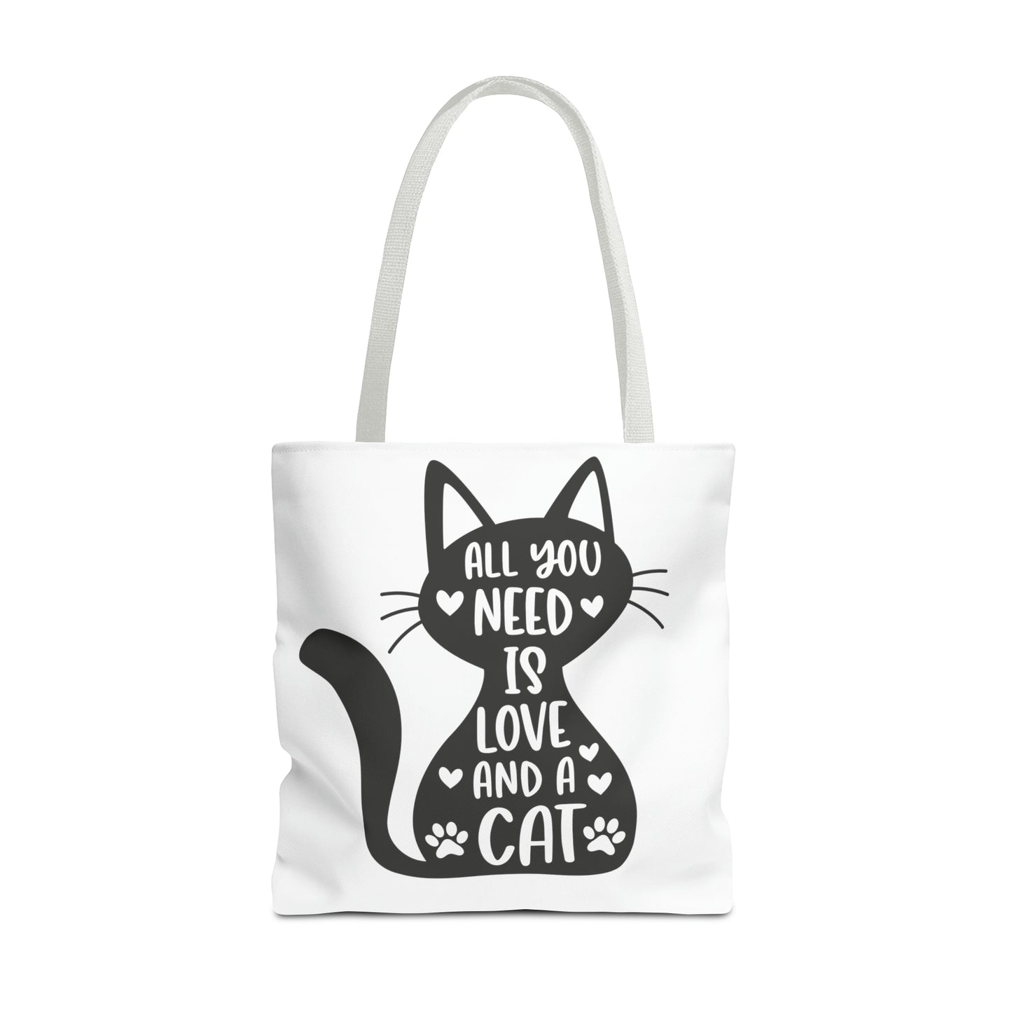 Tote Bag - Love and a Cat