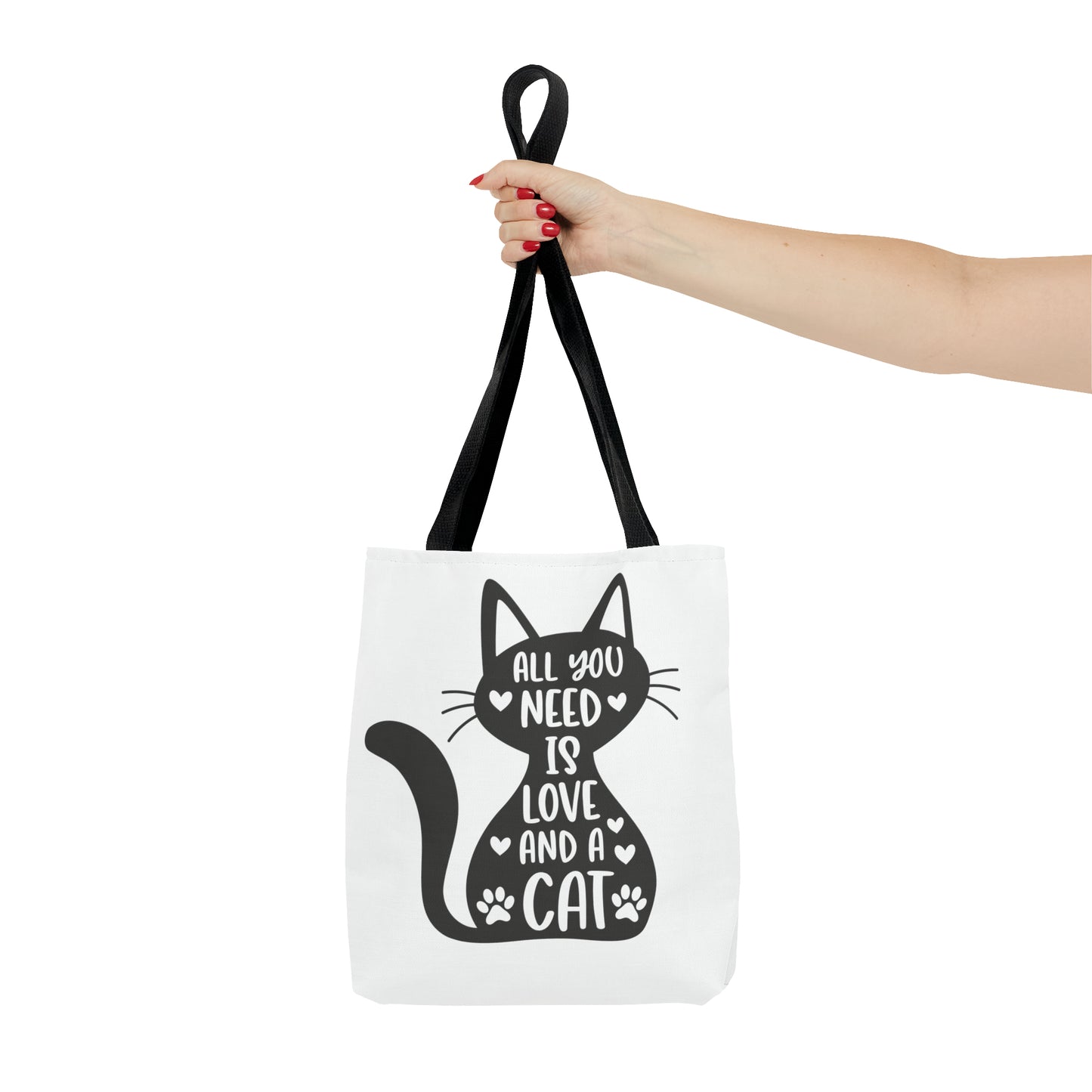 Tote Bag - Love and a Cat