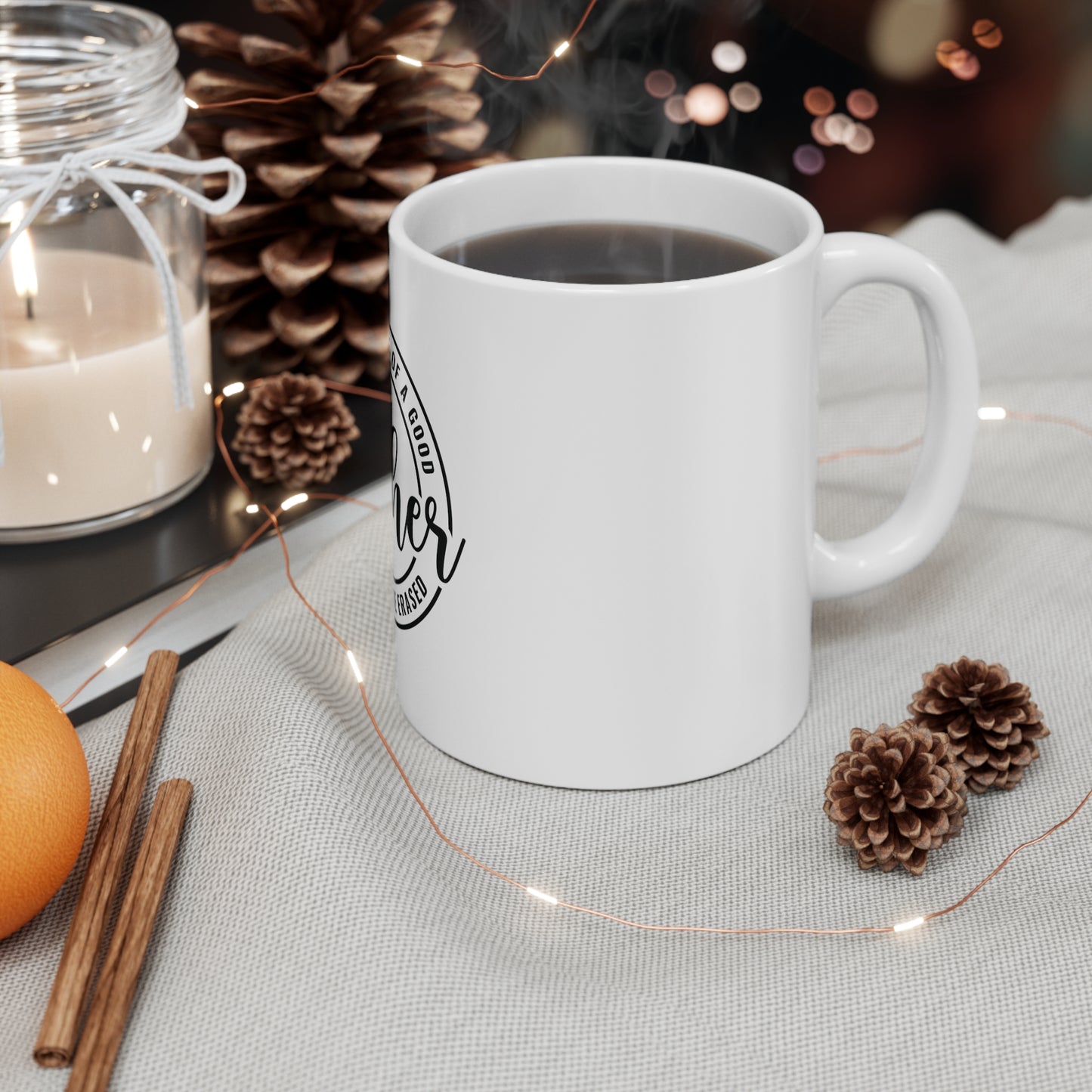 Teacher Influence Ceramic Mug 11oz