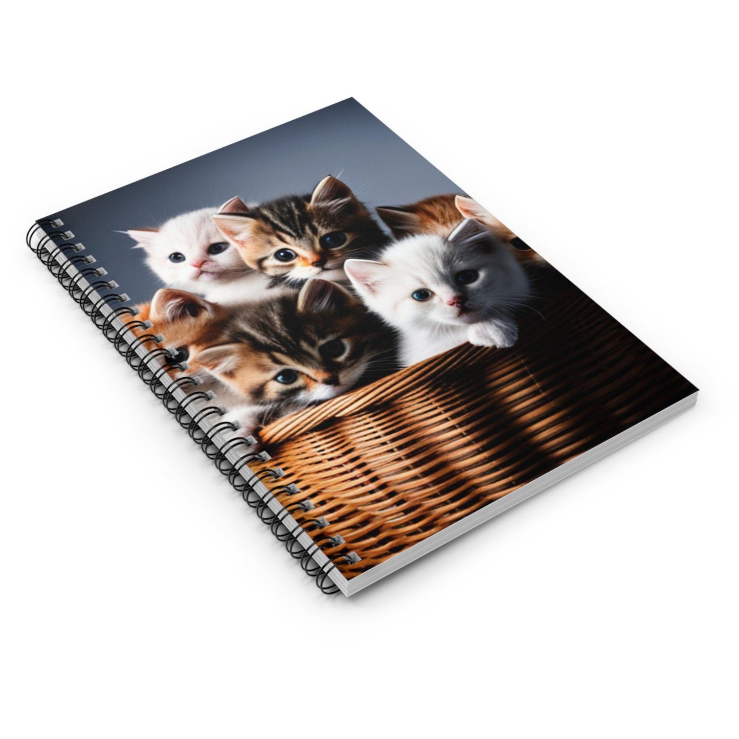 Kittens - Spiral Notebook - Ruled Line - Berryvine
