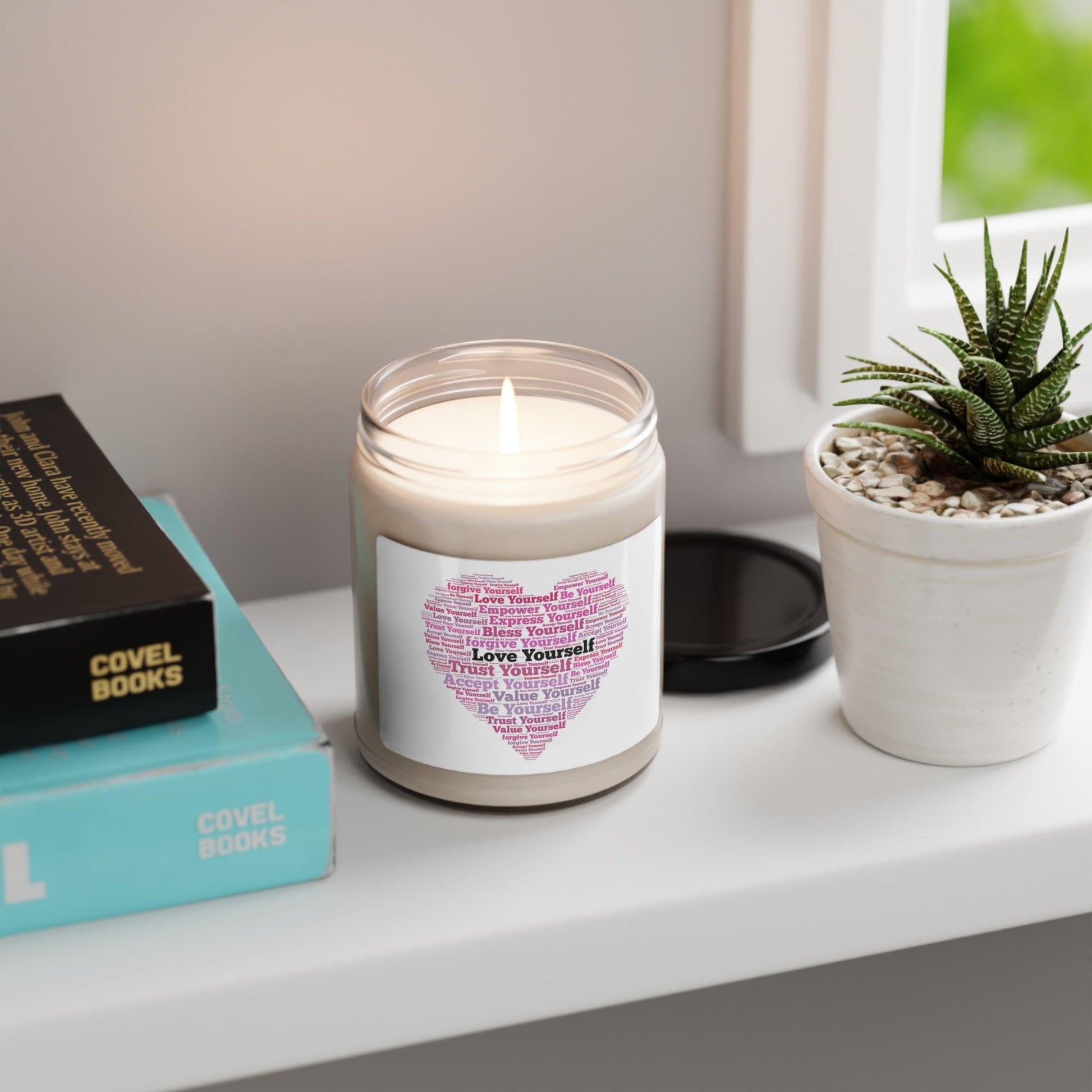 Love Yourself - Scented Soy Candle, 9oz - Berryvine