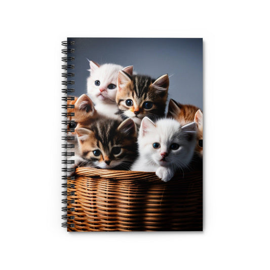 Kittens - Spiral Notebook - Ruled Line - Berryvine