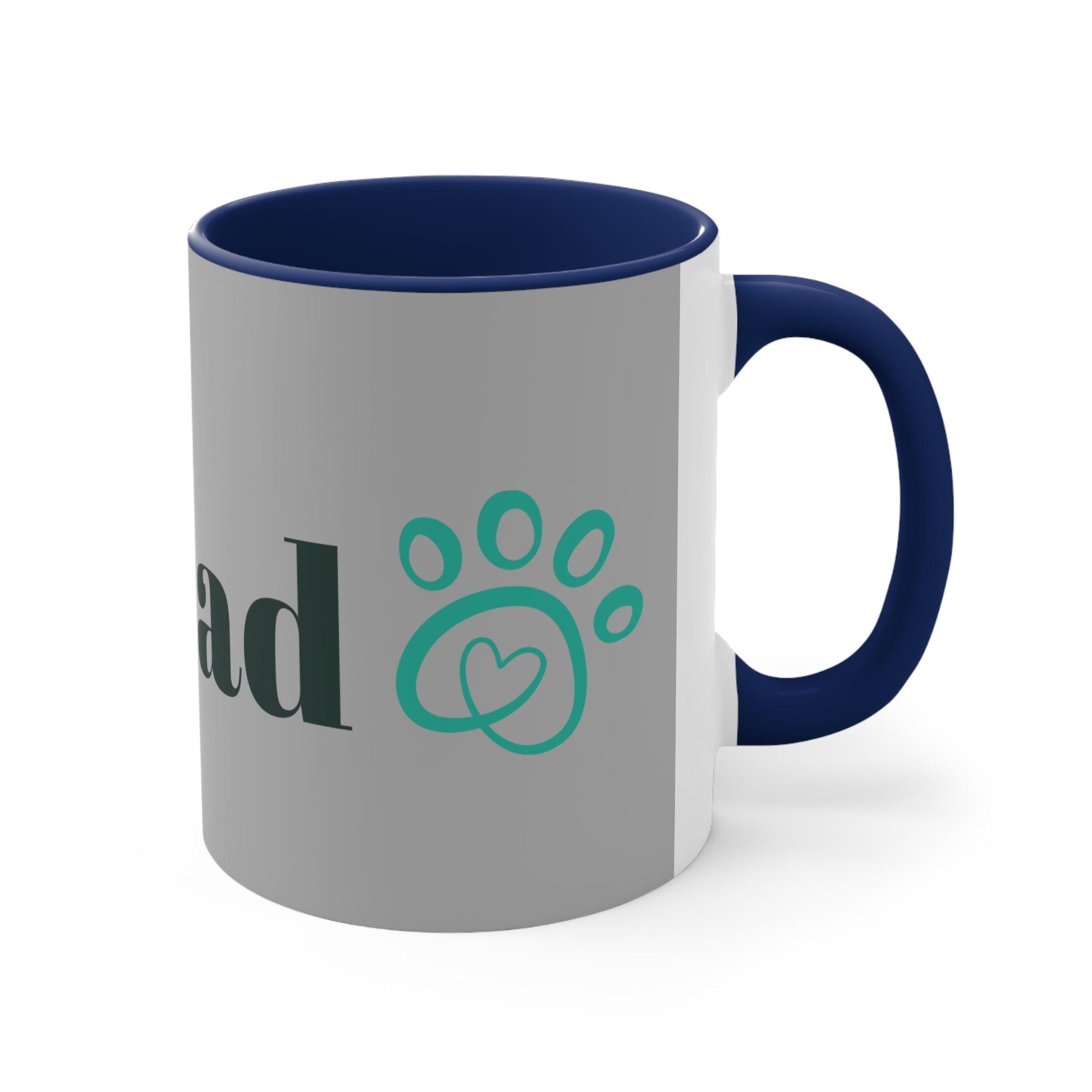 Dog Dad - Accent Coffee Mug, 11oz - Berryvine