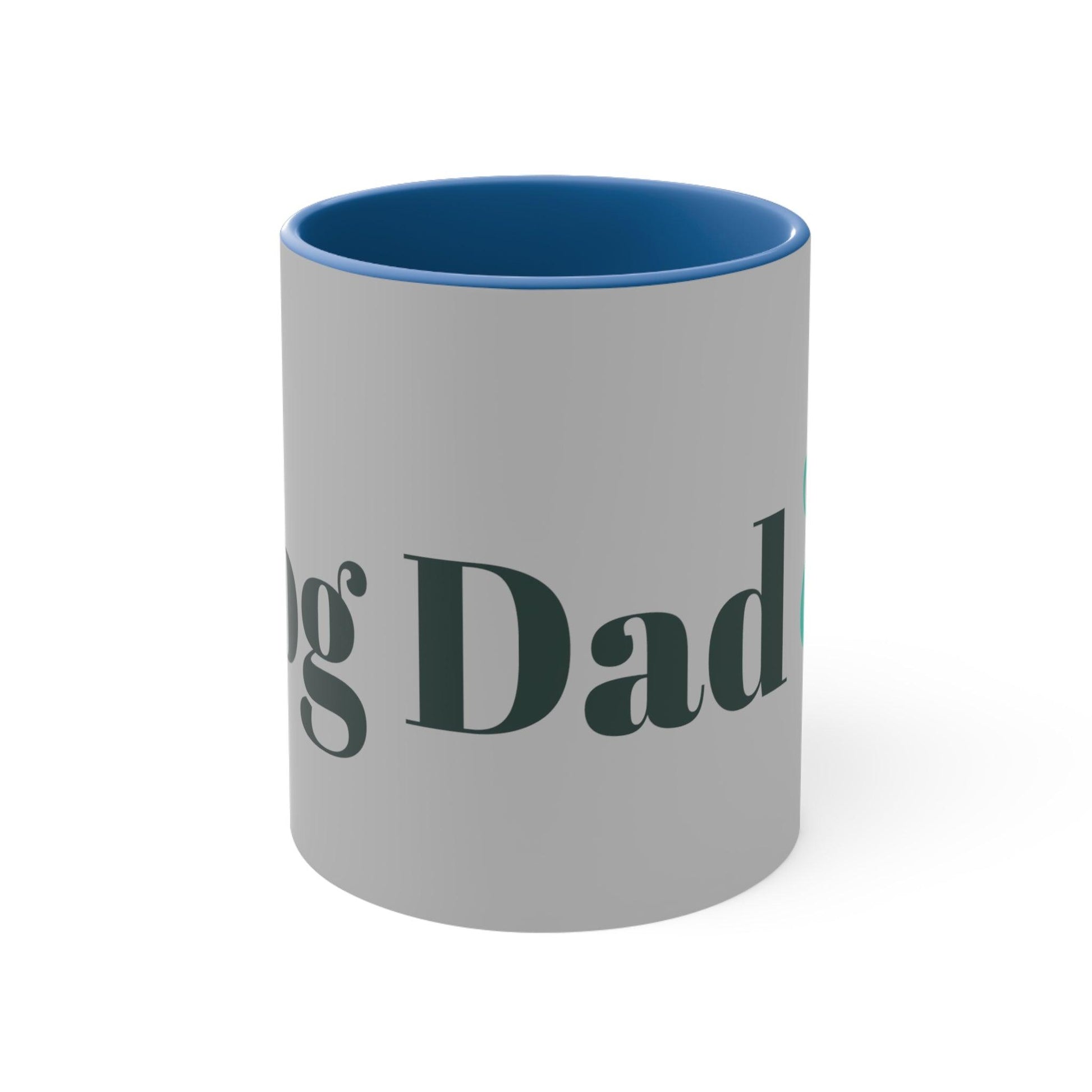 Dog Dad - Accent Coffee Mug, 11oz - Berryvine
