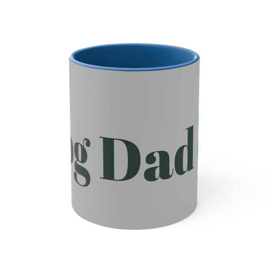Dog Dad - Accent Coffee Mug, 11oz - Berryvine