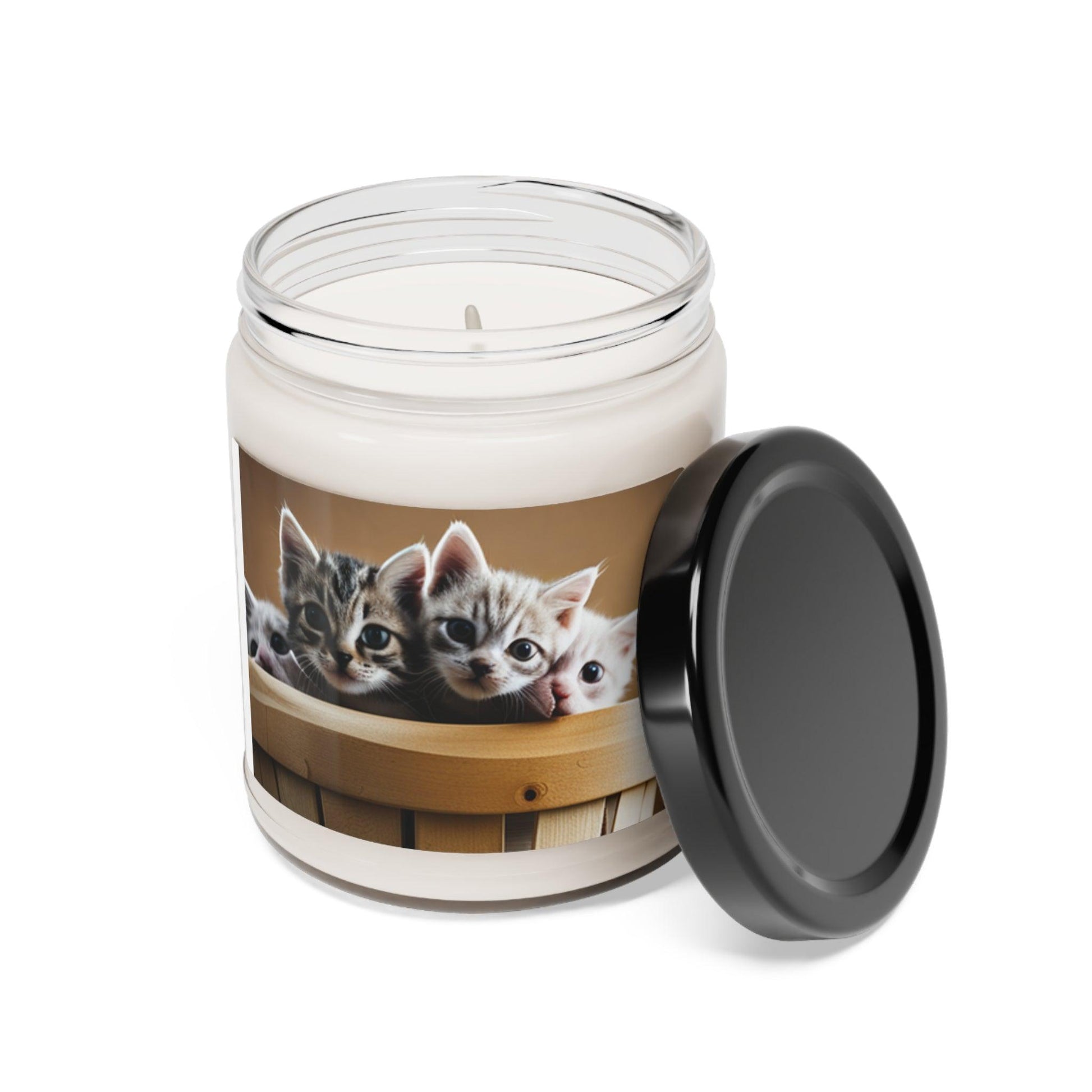 Kitty Cat - Apple Harvest Scented Soy Candle, 9oz - Berryvine