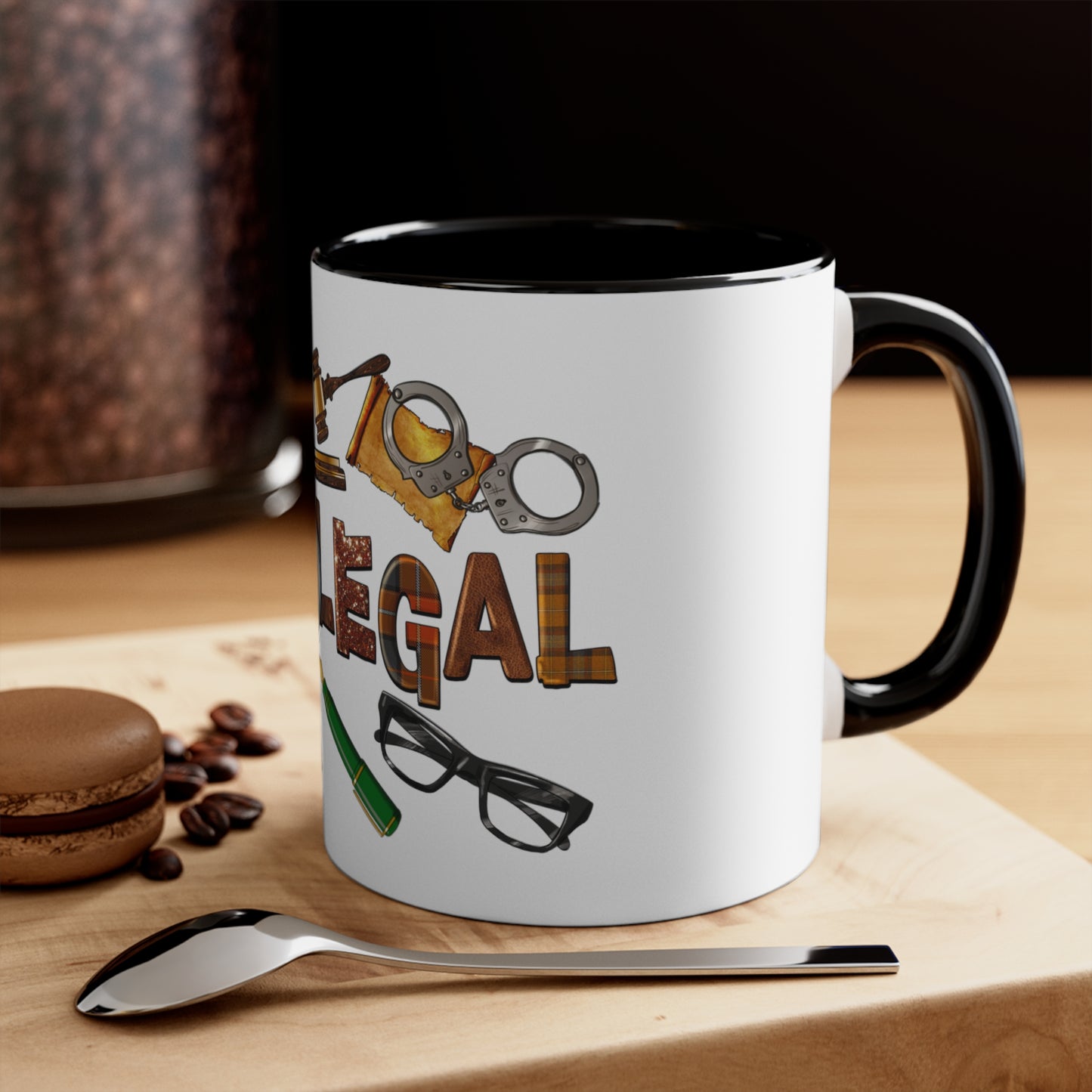 Paralegal -2 Accent Coffee Mug, 11oz