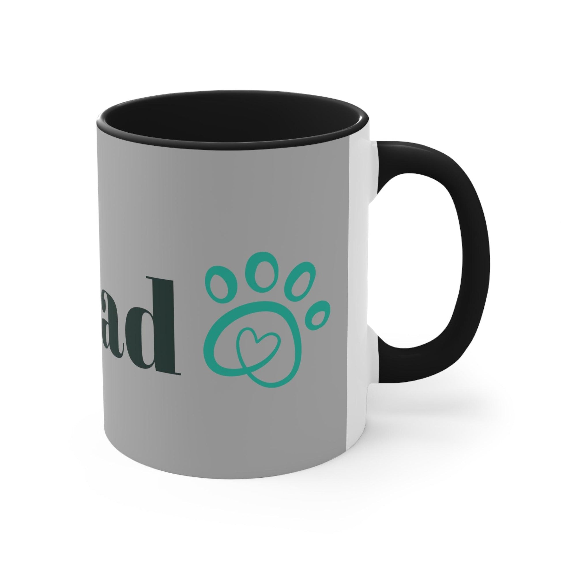 Dog Dad - Accent Coffee Mug, 11oz - Berryvine