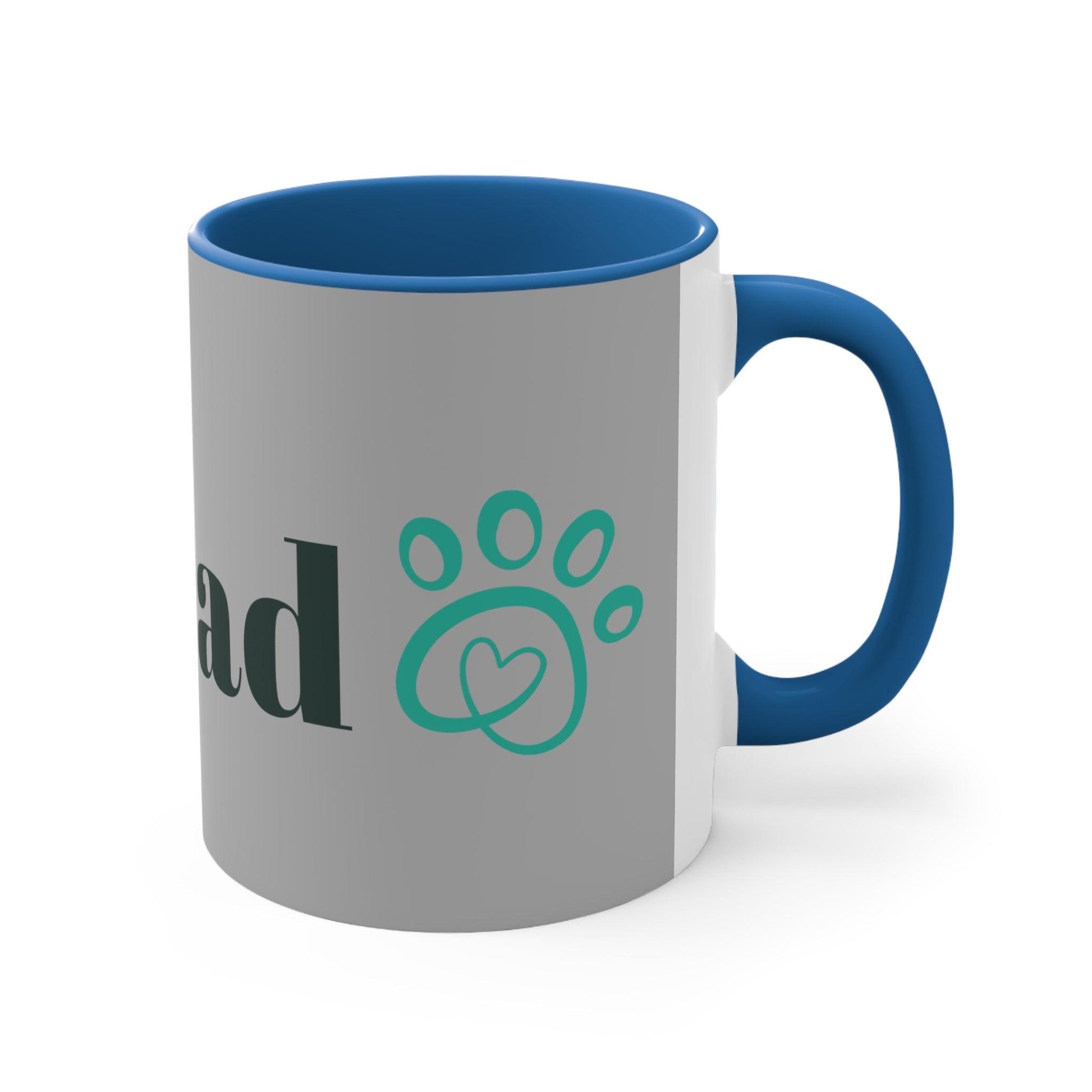 Dog Dad - Accent Coffee Mug, 11oz - Berryvine