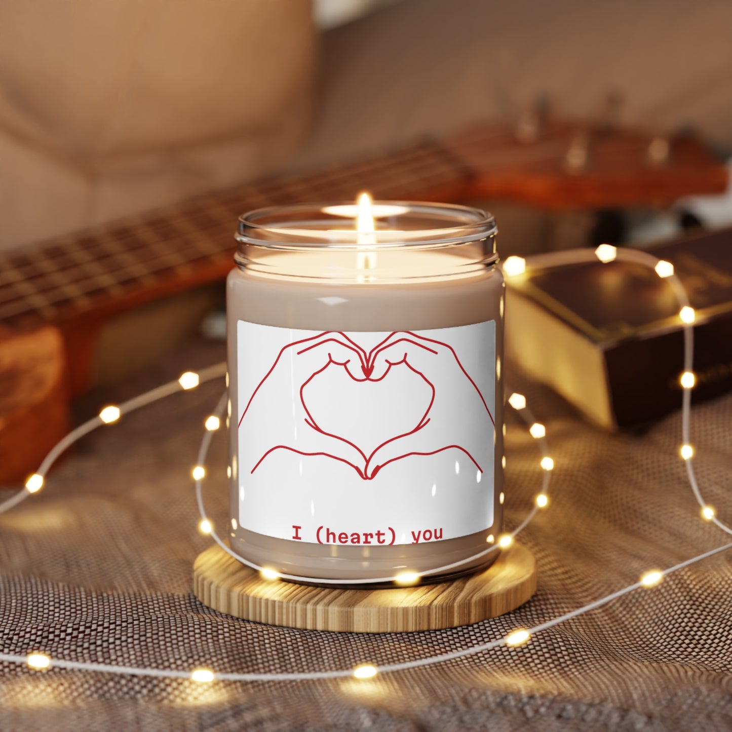 Heart Hands Scented Soy Candle, 9oz