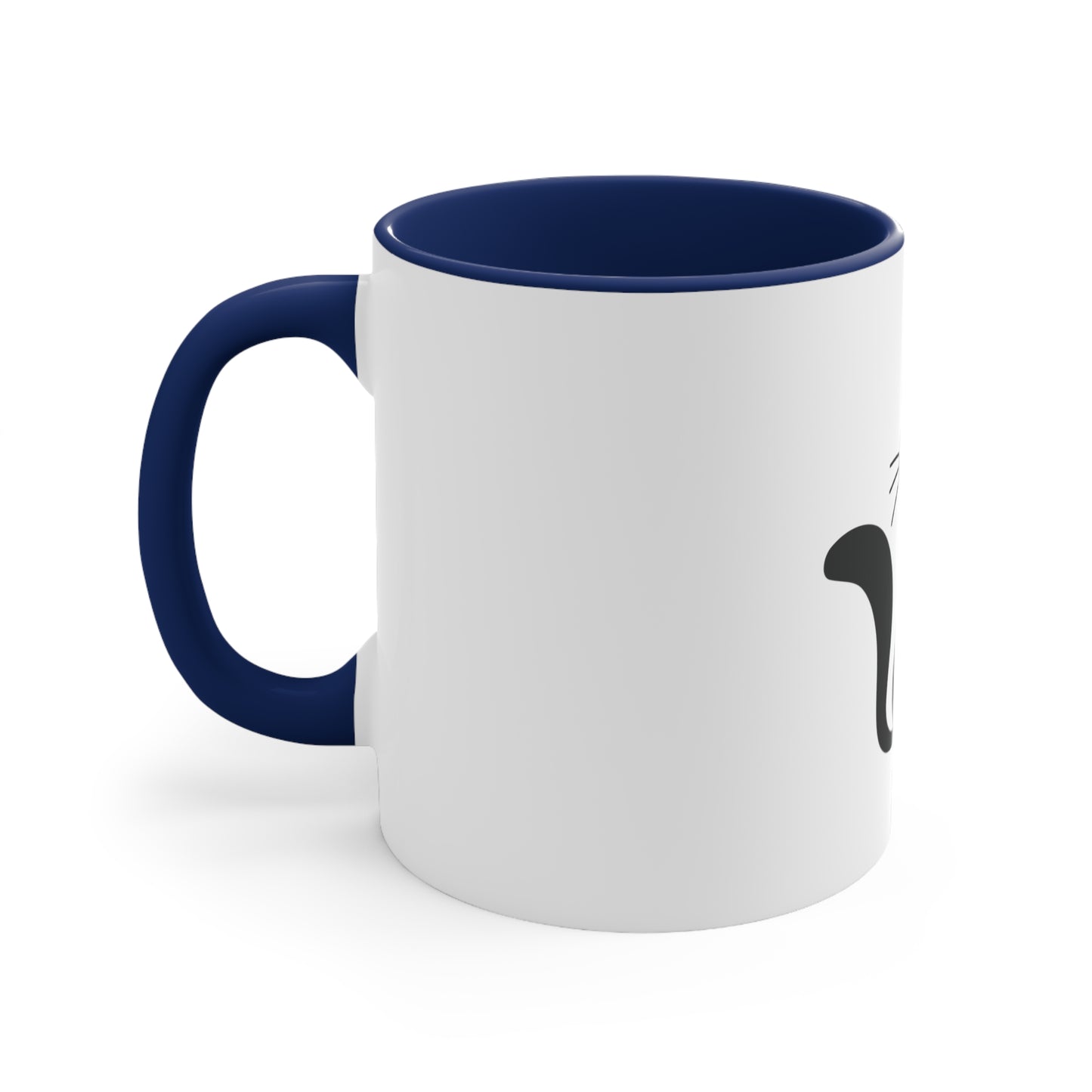 Love and a Cat - Accent Coffee Mug, 11oz