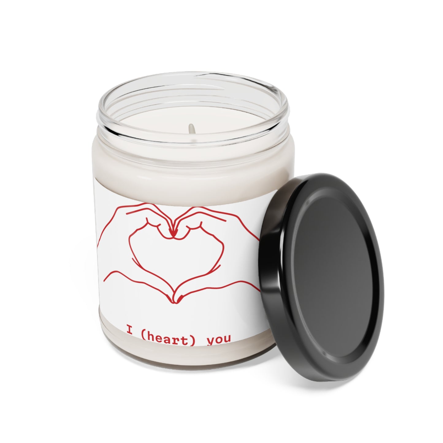 Heart Hands Scented Soy Candle, 9oz
