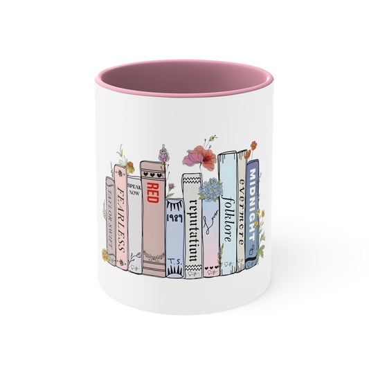 Eras Books - Accent Coffee Mug, 11oz