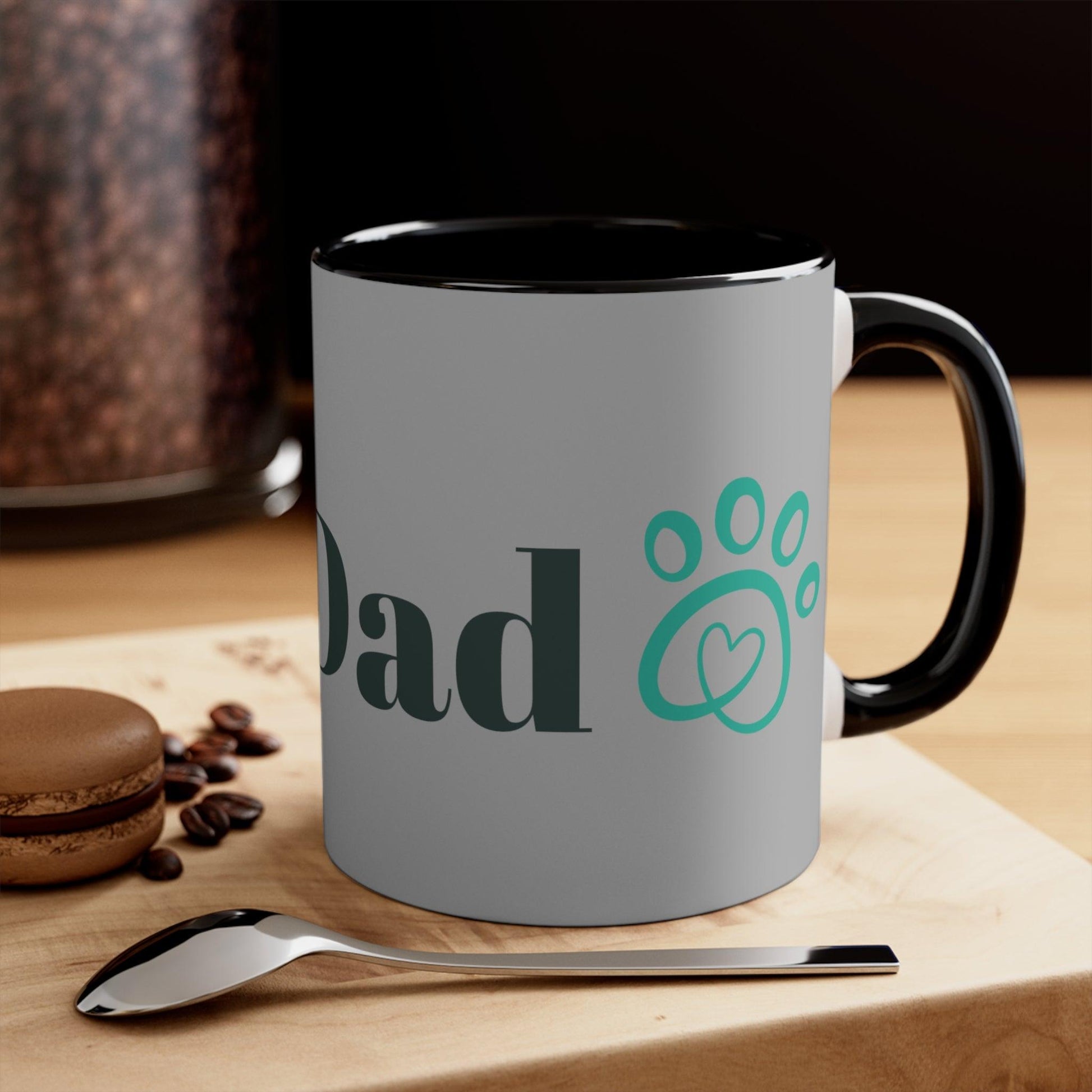 Dog Dad - Accent Coffee Mug, 11oz - Berryvine