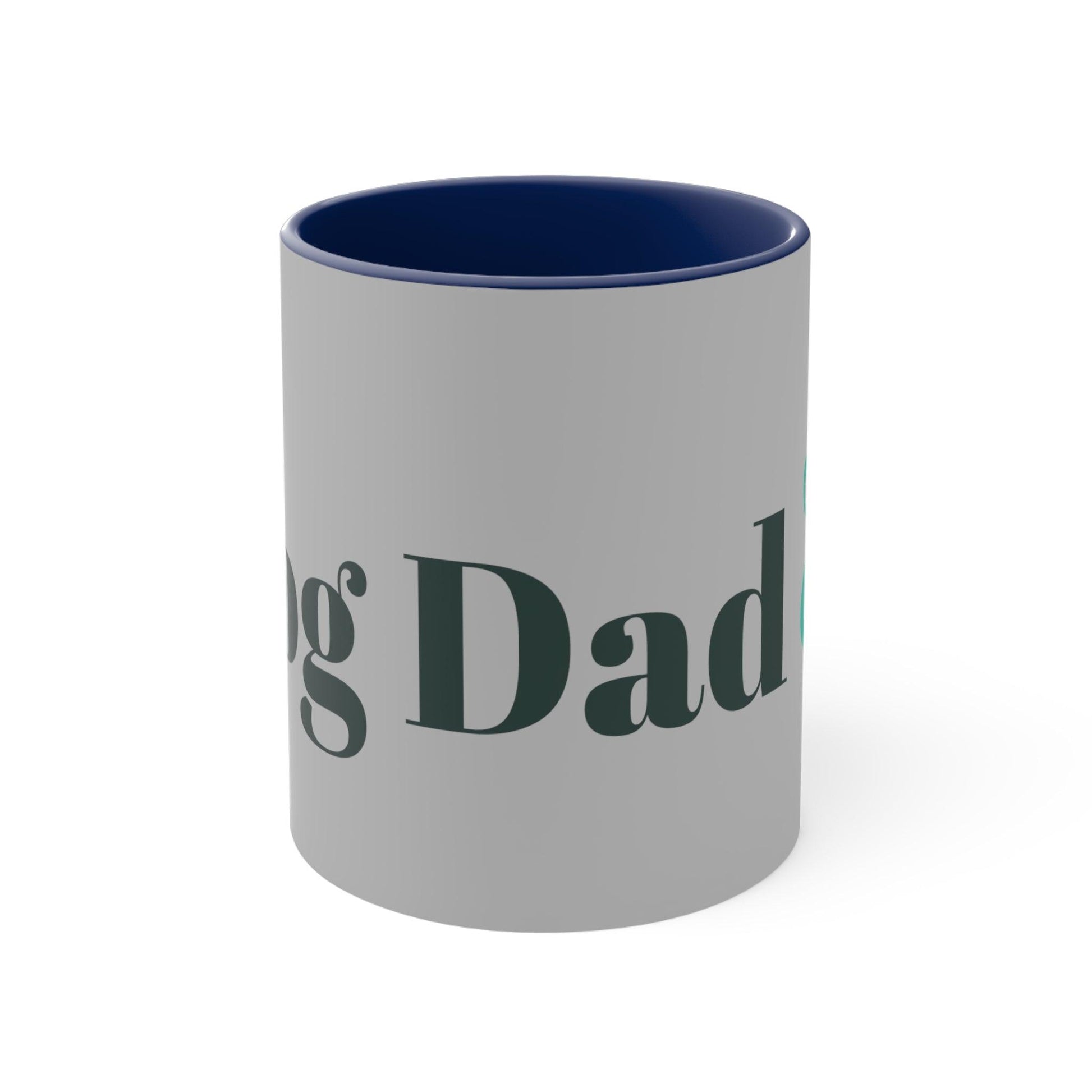 Dog Dad - Accent Coffee Mug, 11oz - Berryvine